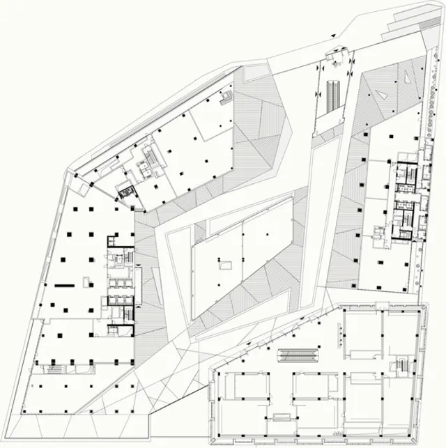 Detailed architectural floor plan